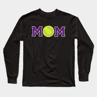 Tennis Mom Purple Long Sleeve T-Shirt